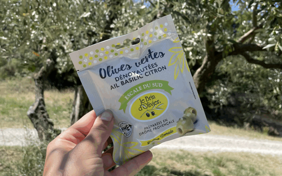 🌿 Nouveauté : Olives vertes Ail & Basilic, la fraîcheur en format nomade