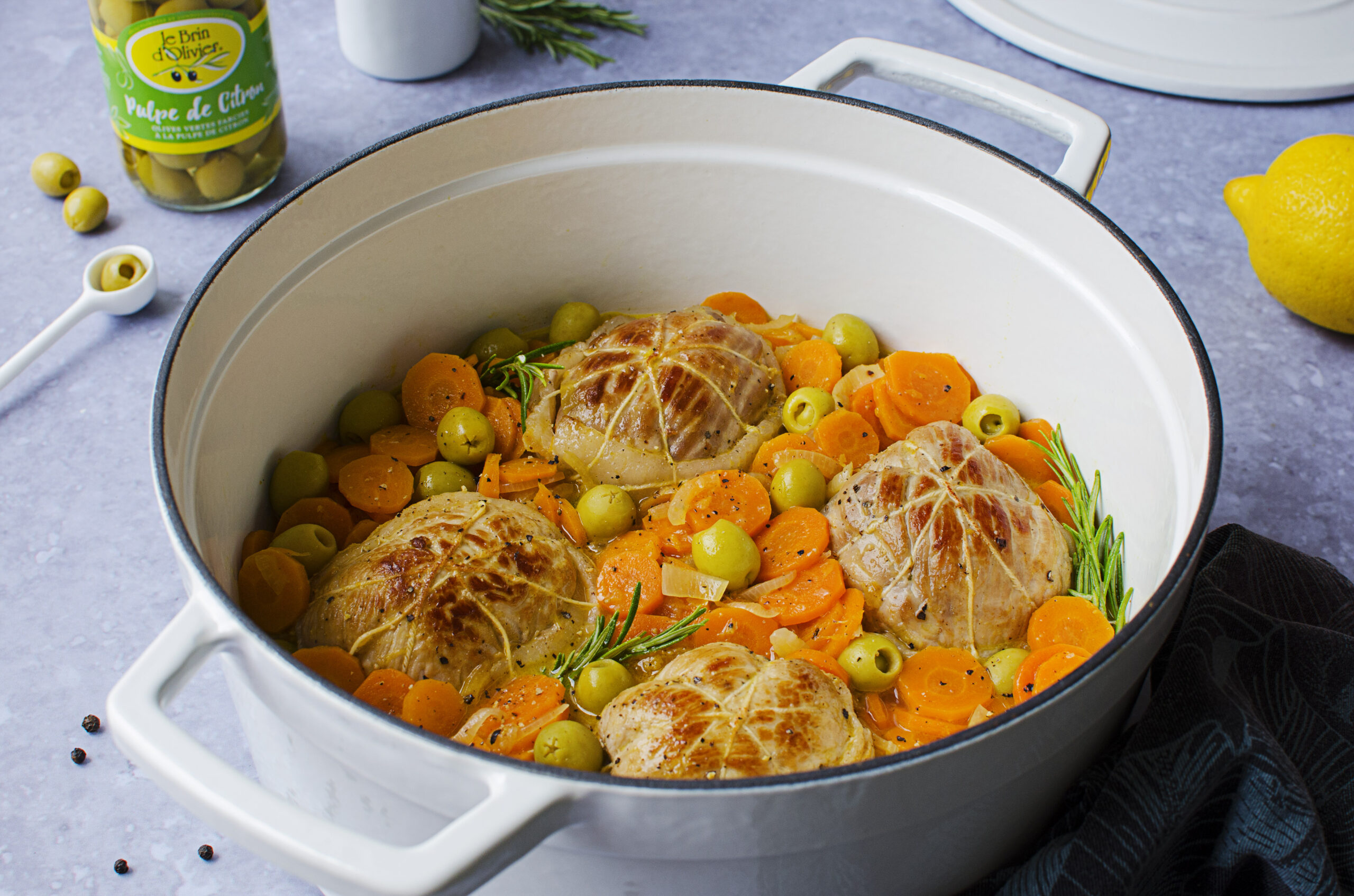 Cake aux Olives, Jambon et Fromage